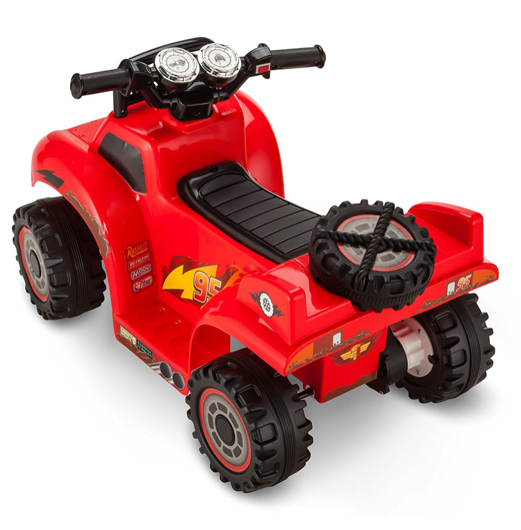 รถแบตเตอรี่สำหรับเด็กเล็ก Kid Trax Disney / Pixar Cars2 RS500 6V Quad Powered Ride-On