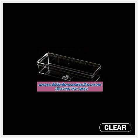 P06589 กล่องเหลี่ยมใส (7.2 x 20 x 4.1 cm) No. 6241 (ราคาส่งต่อ 1 โหล: 12 ใบ:เฉลี่ย 37.5 บ/ใบ)