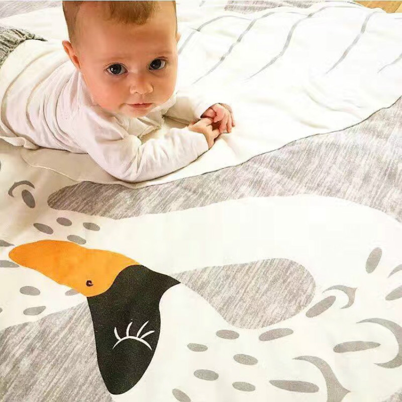 เบาะรองนอนสำหรับทารกและเด็กเล็ก Baby's Animal Playmat (Swan)
