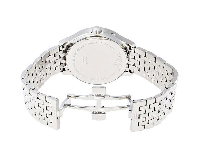 Tissot Men's T063.610.11.067.00 Silver-Tone Stainless Steel Anthracite Dial Watch