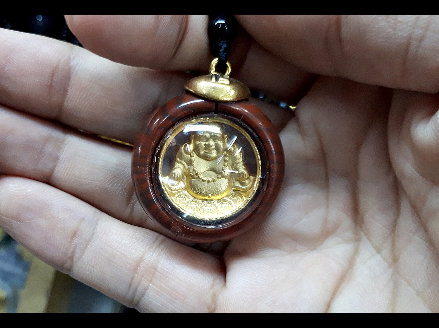 สร้อยคอ พร้อมจี้ องค์พระแม่กวนอิม องค์พระสังกัจจายน์ (องค์พระมหากัจจายนะ) (ขายปลีก ขายส่ง)