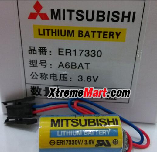 แบตเตอรี่ Mitsubishi A6BAT ER17330V/3.6V Lithium Battery