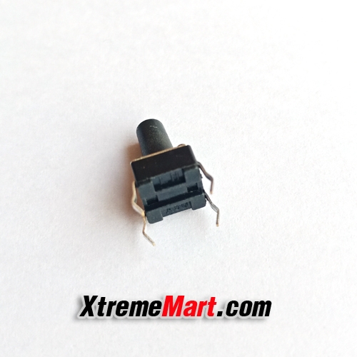 สวิตช์ไฟฉายคาดหัว แบบ 4ขา Clicky Switch for Headlamp (9.7x5.8 mm)