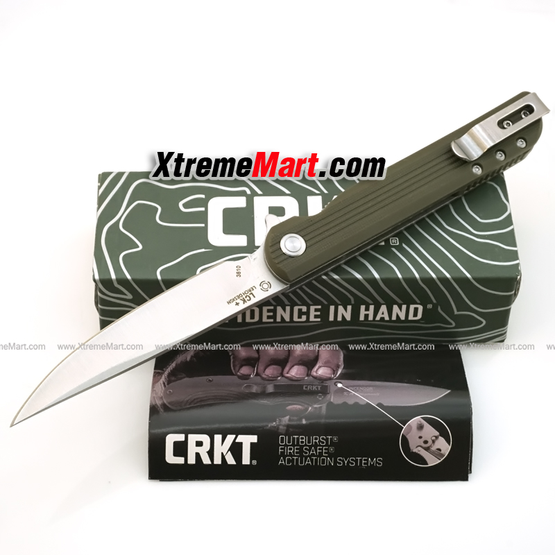 มีดพับ CRKT รุ่น 3810 Plain Blade Folding Pocket Knife (เล่มละ)