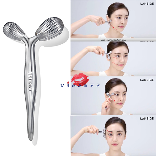 (ลดพิเศษ40%) Laneige Face-Fit Roller โรลเลอร์ยกกระชับผิวแบบอสมมาตรที่ผลิตจากทองคำขาว ให้คุณสัมผัสผิวยกกระชับเต่งตึง แลดูอ่อนเยาว์ จนสัมผัสผลลัพธ์ได้ในชั่วข้ามคืน
