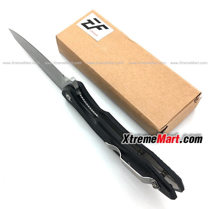 มีดพับ Eafengrow EF228 ด้ามดำ D2 Blade Pocket Knives G10 Handle (ด้ามดำ)