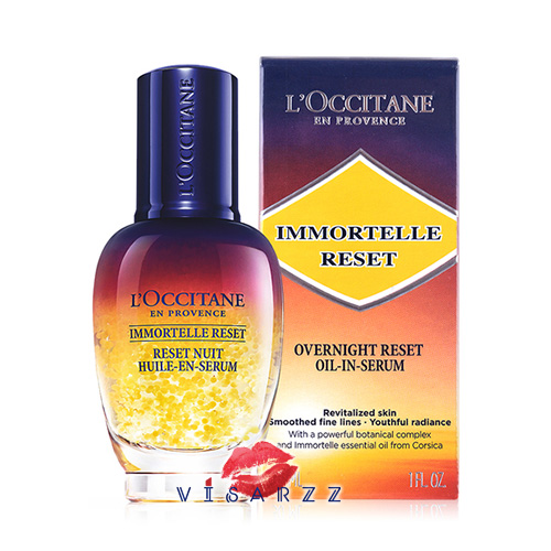 L'Occitane Immortelle Reset Overnight Reset Oil-In-Serum 30mL บูสเตอร์เซรั่ม ช่วยย้อนเวลาผิวให้กลับมาเปล่งปลั่งขึ้นอีกครั้ง Loccitane ล็อกซิทาน