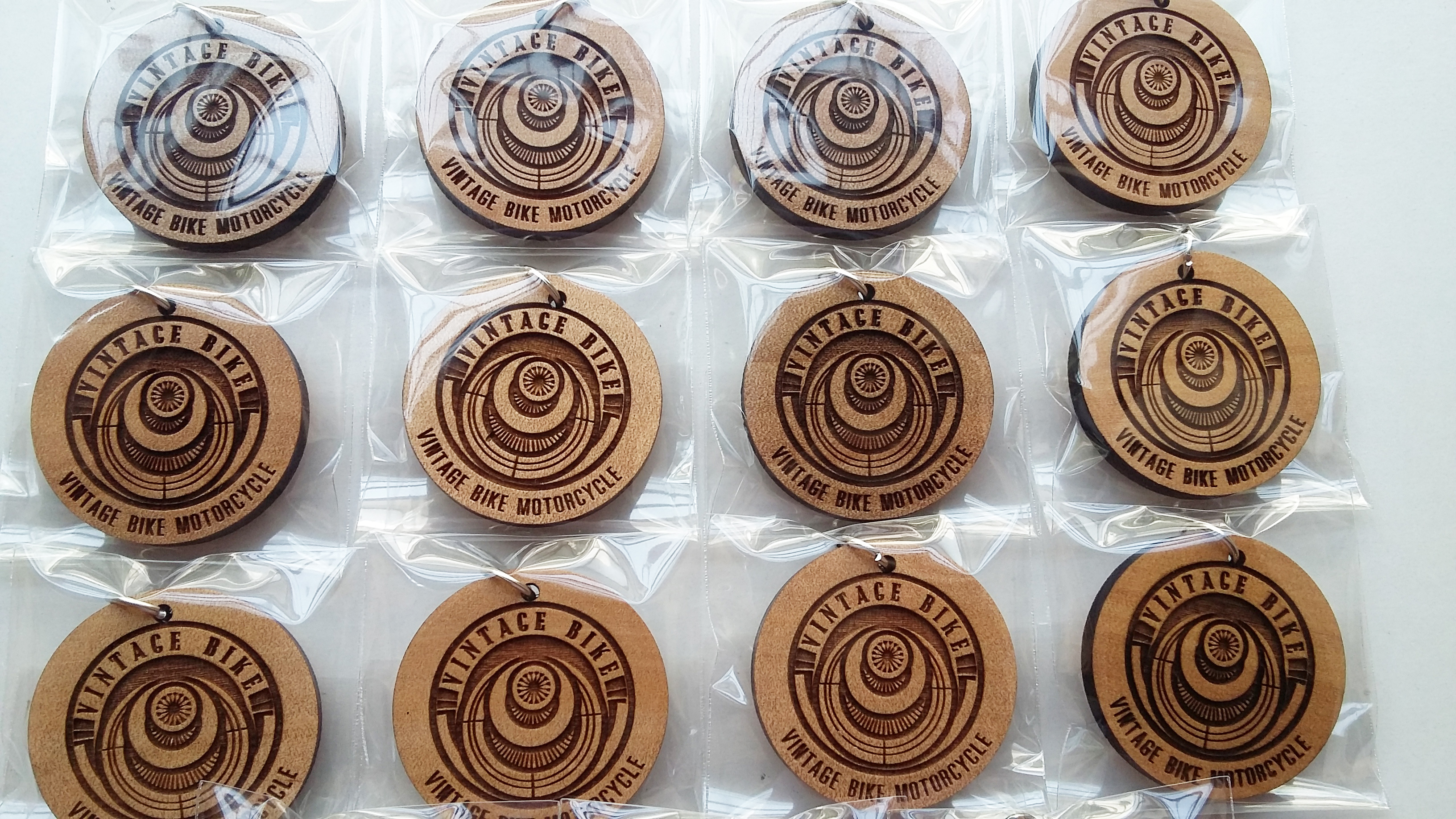 พวงกุญแจไม้ พวงกุญแจที่ระลึก - ของที่ระลึกกลุ่ม Vintage Bike