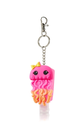 Bath & Body Works Pink Jellyfish Light-Up PocketBac Holder **ไม่รวม hand gel**
