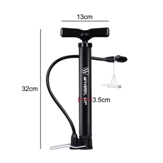 ที่สูบลมพกพา 120PSI ที่สูบลมจักรยาน ที่สูบลมรถมอเตอร์ไซด์ ที่สูบลมลูกบอล สูบลมอเนกประสงค์