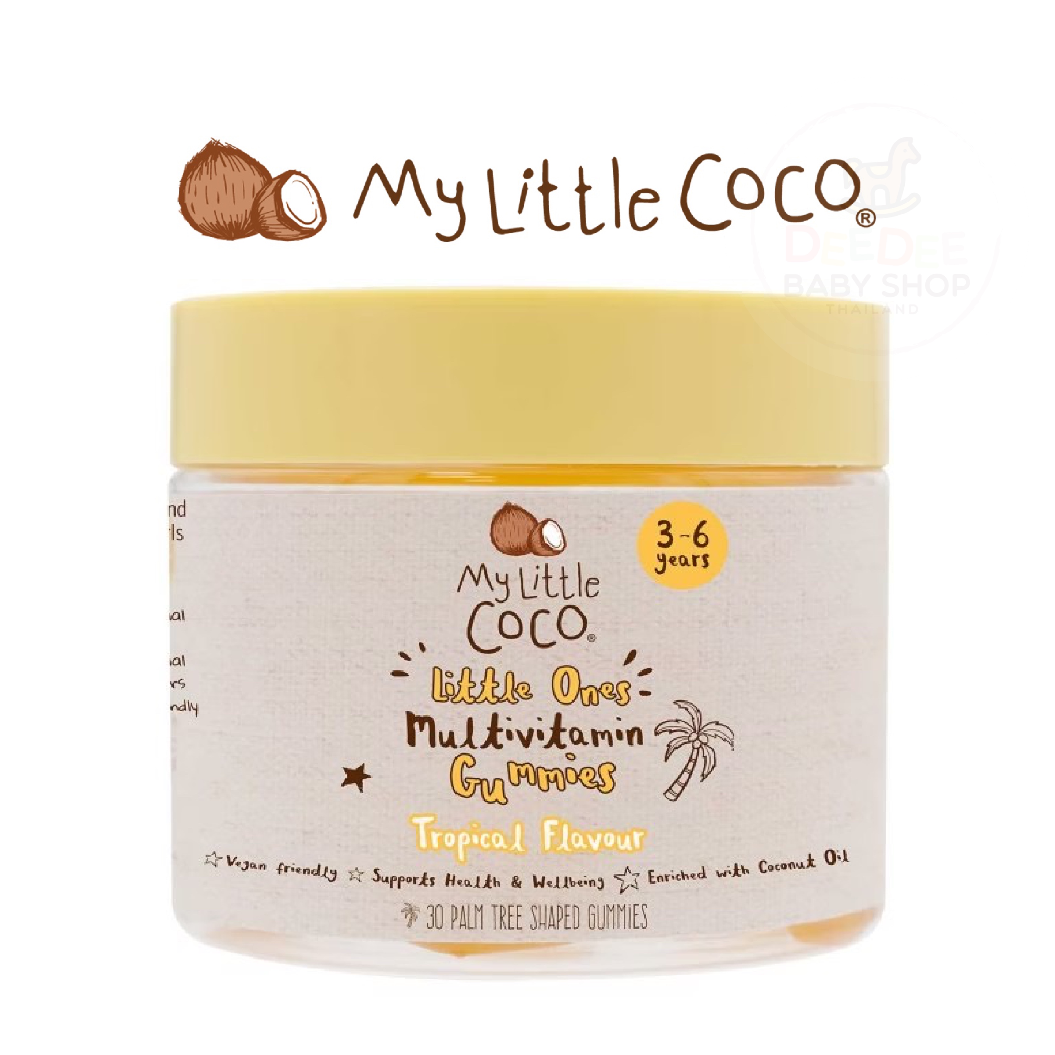 วิตามินรวมชนิดกัมมี่สำหรับเด็ก My Little COCO "Little Ones" Multivitamin Gummies