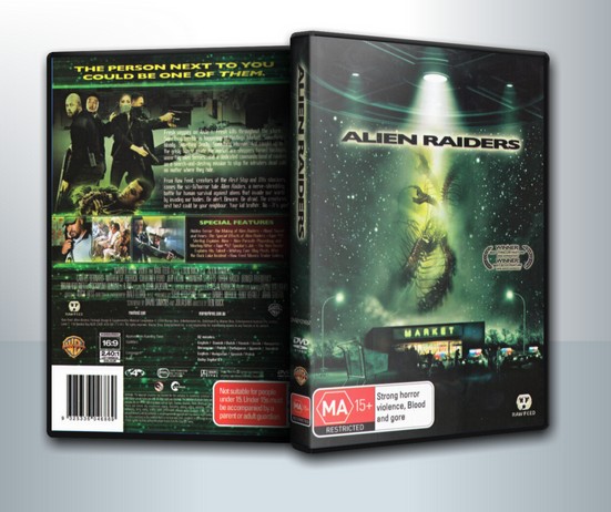 ALIEN RAIDERS พันธุ์มฤตยูฝังร่างมนุษย์ ( 1 DVD )