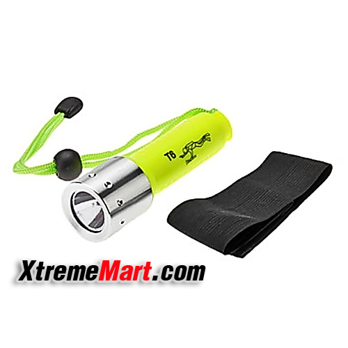 ไฟฉายดำน้ำ Diving flashlight T6