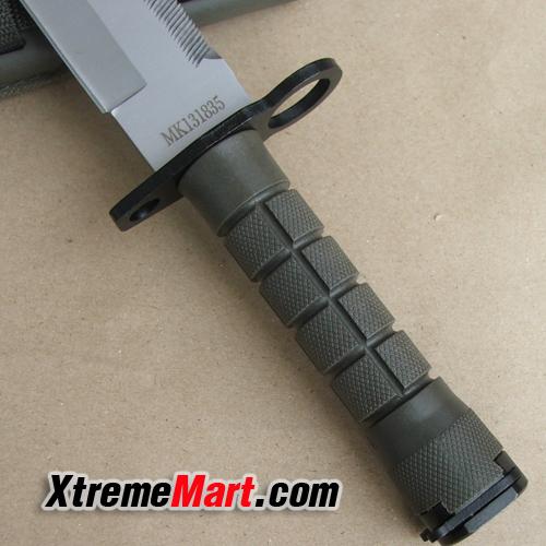 มีดใบตาย M9 มีดติดปลายปืนไรเฟิลตระกูล M16, AR15, M4, G3 และปืนมาตรฐาน NATO รุ่นอื่นๆ