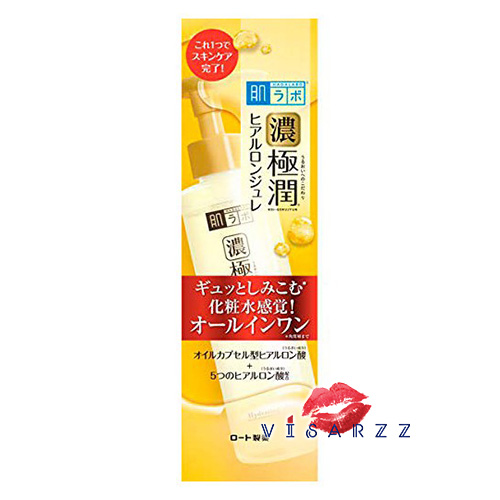 Hada Labo Koi-Gokujyun Hydrating Jelly 180mL โลชั่นเจลบำรุงผิวหน้า ผสาน Hyaluronic Acid เข้มข้นทั้ง 5 ชนิด