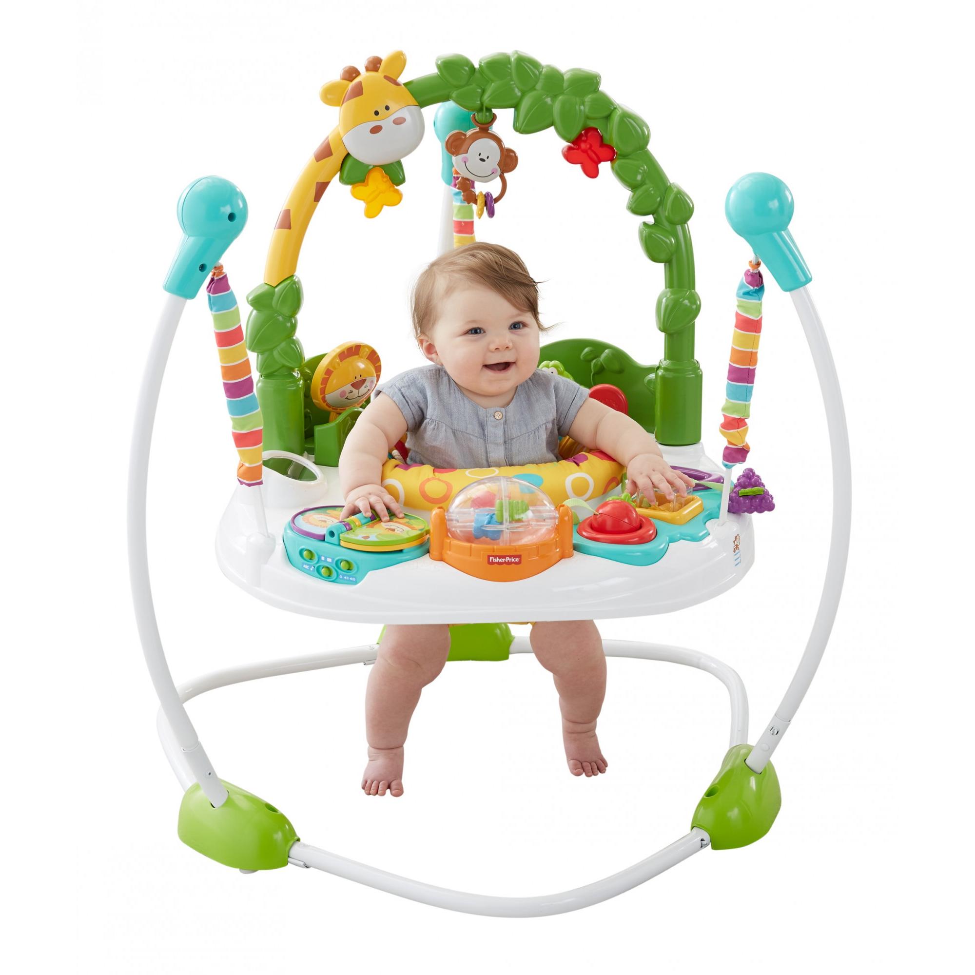 เก้าอี้กระโดดดึ๋งเสริมพัฒนาการ Fisher-Price Go Wild! Jumperoo