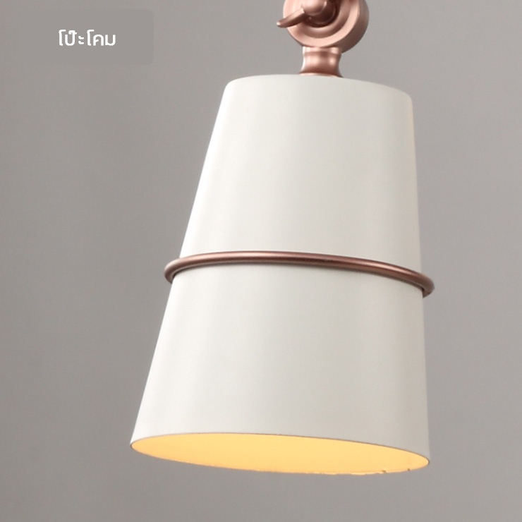 โคมไฟระย้าแมงมุมโมเดิร์น 10 ดวง [N402-White-10]