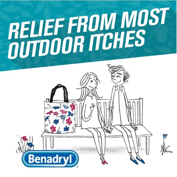 เจลบรรเทาอาการคันสูตรเข้มข้น Benadryl Extra Strength Itch Stopping Gel