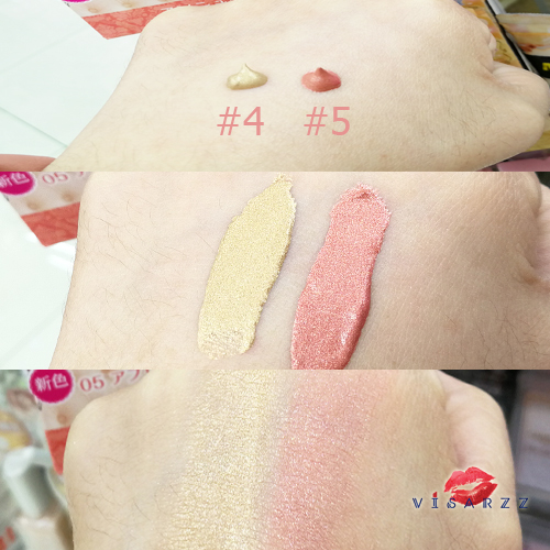 (#04) Canmake Wink Glow Eyes 8mL #04 Lady Gold อายชาโดว์น้ำผึ้ง เนื้อครีม เพิ่มความชุ่มชื่นที่เปลือกตา โกลว์ๆ ฉ่ำวาวสวย ให้ประกายสดใสดูดวงตาวิ้งๆ ตามชื่อเลยค่ะ