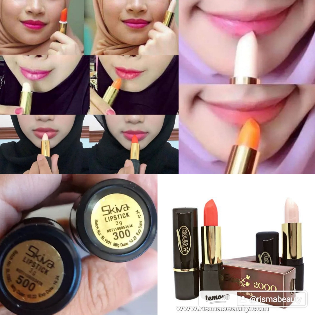 ลิปสติกRojam sakiva ติดทนนาน แท้100% มีเก็บเงินปลายทาง