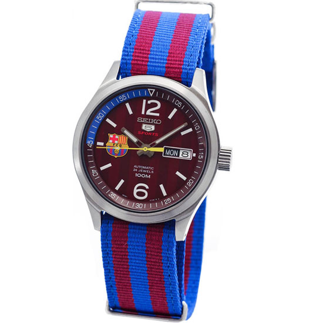 Seiko 5 Sports Blue/Red Watch SRP305K1