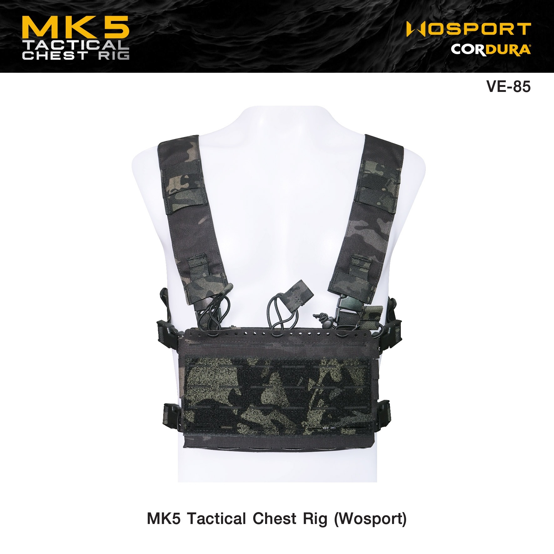 🇹🇭⫸ MK5 Tactical Chest Rig ( Wosport ) [ VE-85 ]