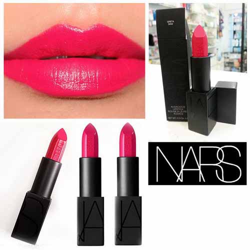 (07/14 ราคาพิเศษ) Nars Audacious Lipstick # Greta ลิปสติกคอลเลคชั่นพิเศษจาก Nars เม็ดสีแน่นคมชัด ติดทนยาวนาน ให้ความชุ่มชื้น