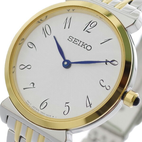 Karnvera Shop นาฬิกาข้อมือผู้หญิง Seiko Women Quartz Watch SFQ800P1