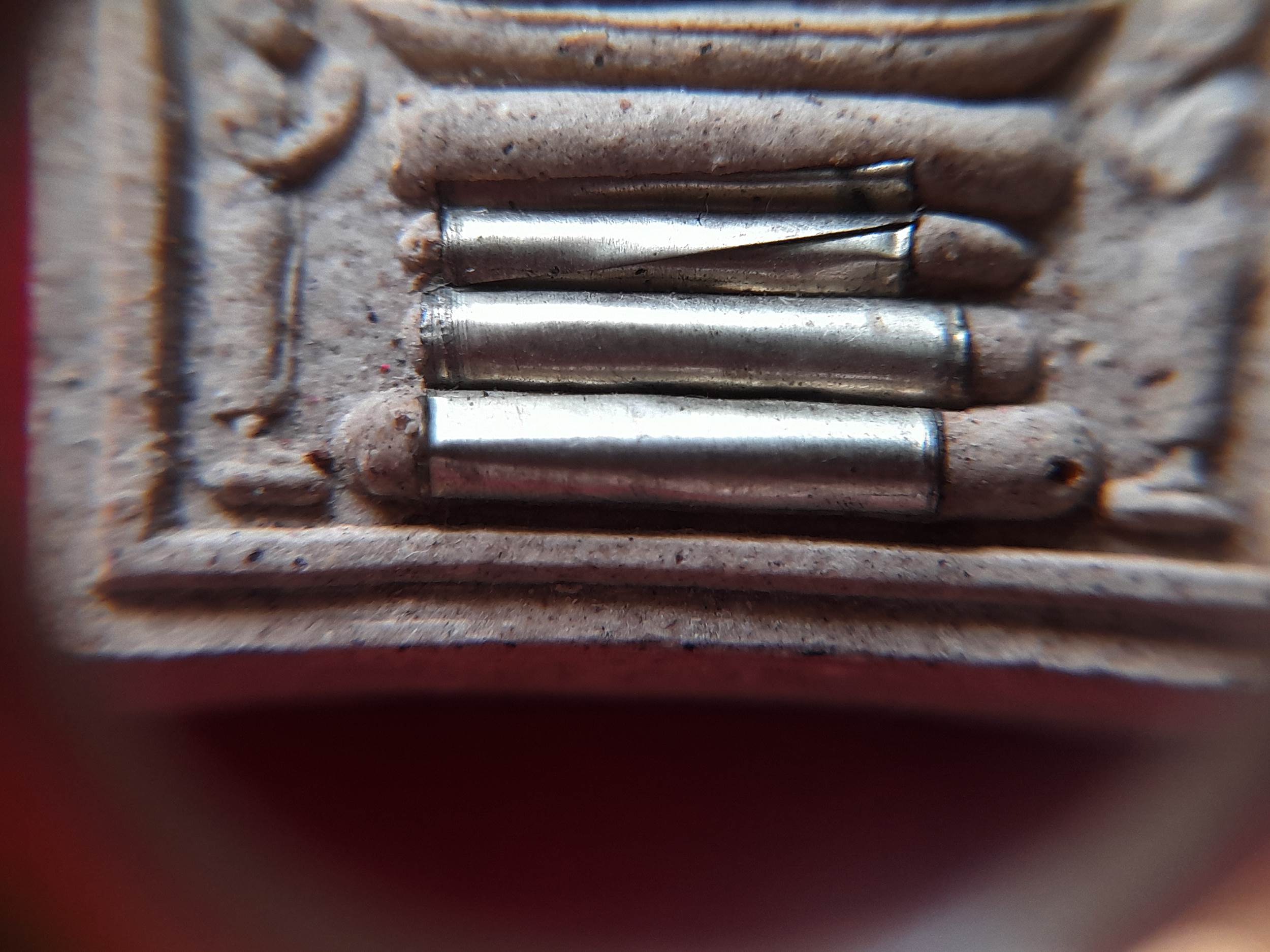 พระแหวกม่าน นะทรงแผ่นดิน ฝั่งตะกรุด 3 ดอก หลังยันต์จินดามณี #รับประกันแท้และทัน - หลวงพ่อทรง วัดศาลาดิน จ.อ่างทอง