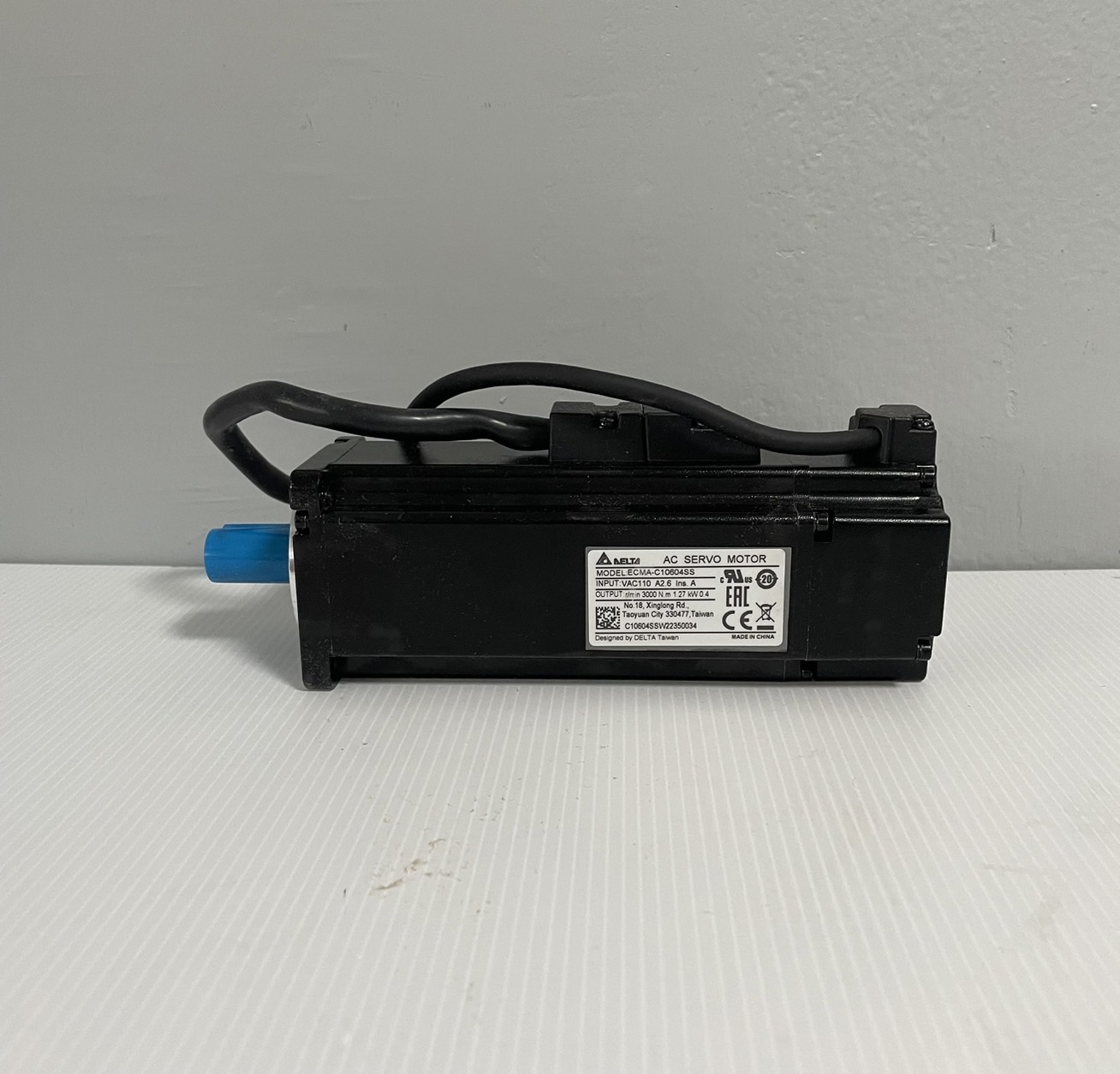 Delta AC Servo Motor Model:ECMA-C10604SS 400W (with brake)