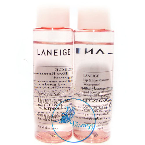 (Tester) Laneige Lip & Eye Remover Waterproof 25 mL ผลิตภัณฑ์เช็ดทำความสะอาดรอบดวงตา ล้างออกแม้จะเป็นเครื่องสำอางกันน้ำ