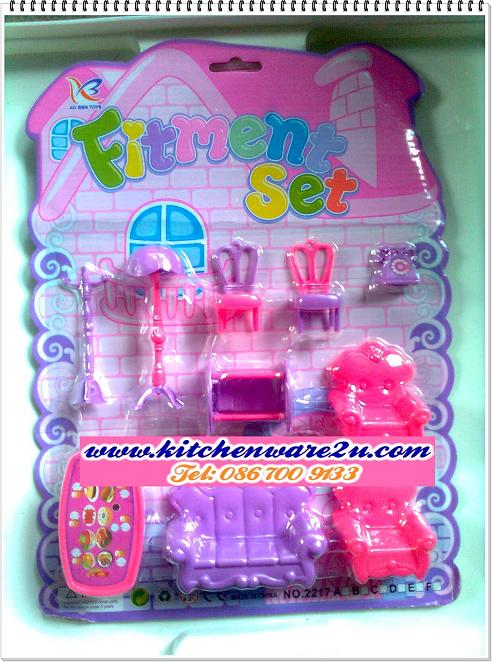 P03055 ชุดเฟอร์นิเจอร์ ของเล่น ราคาส่งต่อ 1 โหล (180 บ/โหล ส่ง 15 บาท ขายส่งทุกอย่าง 20 บาท)