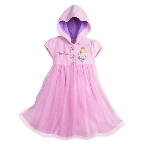 เสื้อคลุมว่ายน้ำ Disney Princess Swim Cover-Up for Girls จาก Disneystore อเมริกา ไซส์ S(5/6)