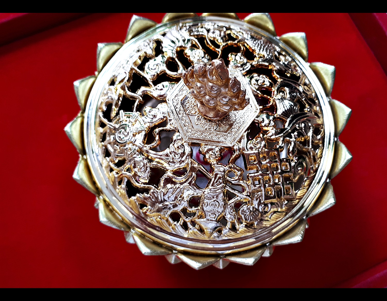 ถ้วยจุดกำยาน โถกำยาน หลวงพ่อเอก หลวงพี่เอก สำนักสงฆ์เขาธัมมสรณ์