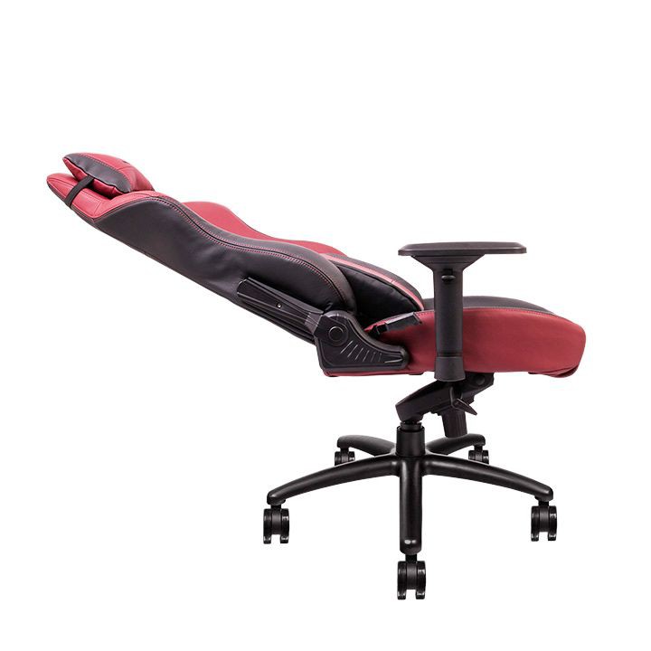 THERMALTAKE X COMFORT Real Leather Burgundy Red Gaming Chair (GGC-XCR-BRLFDL-01) #เก้าอี้เกมมิ่ง