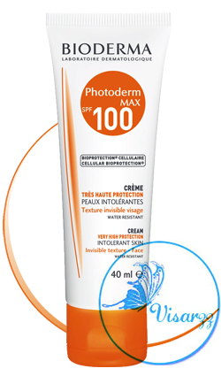 Bioderma Photoderm Max Fluid SPF100 40 mL ครีมกันแดดสูตรปกป้องดีเยี่ยม SPF100 ป้องกันน้ำ ปกป้องผิวจากทุกความหมองคล้ำ