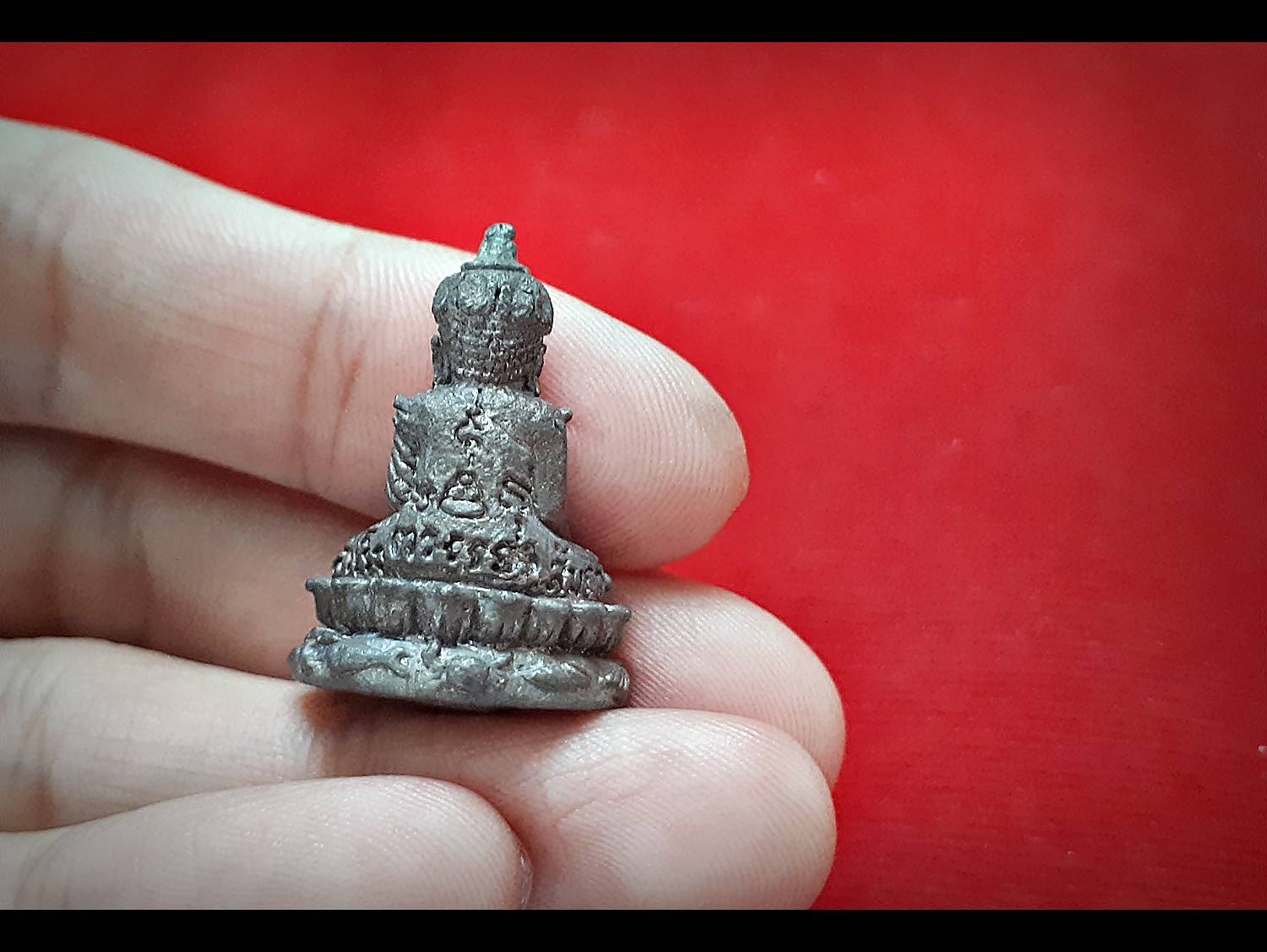 พระอุปคุตชัยวัฒน์ เนื้อแร่ขี้นกเขาเปล้า ปี2559