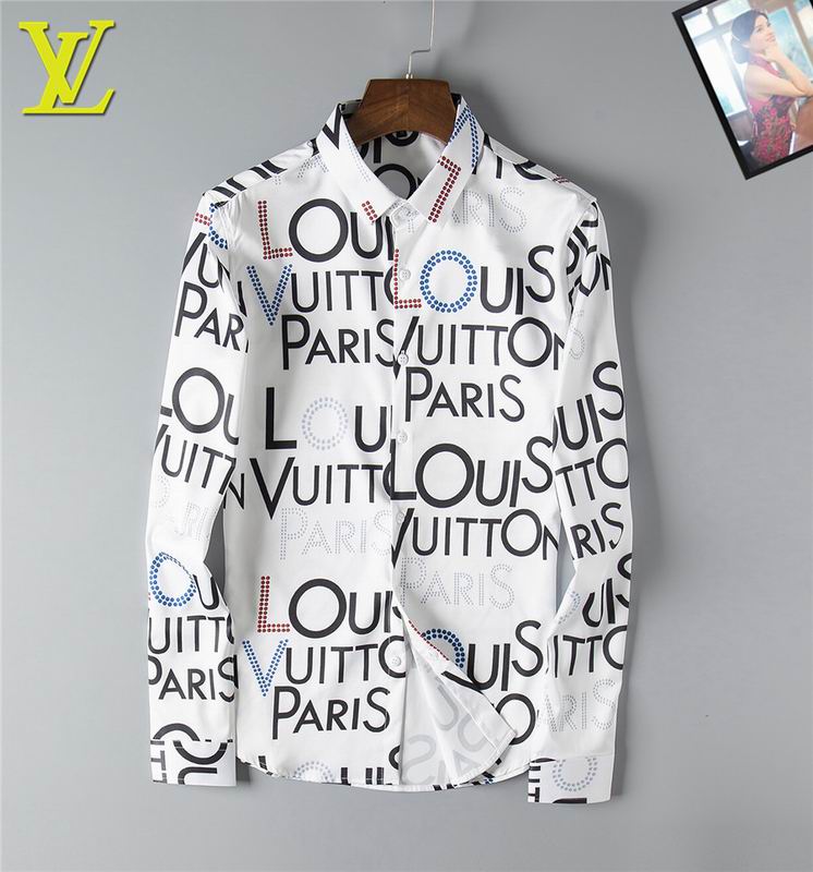 Pre order เสื้อเชิ้ต LV ผู้ชายไซส์ S-4xl มีหลายแบบ