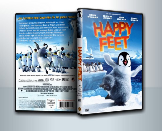 HAPPY FEET แฮปปี้ฟีต เพนกวินกลมปุ๊กลุกขึ้นมาเต้น ( 1 DVD )