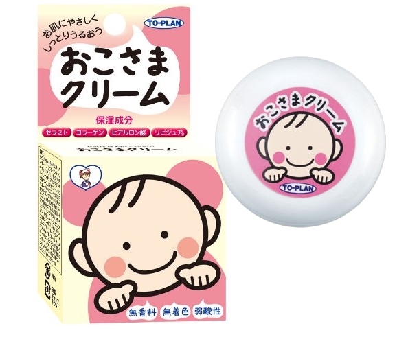 TO-PLAN Okosama Baby & Kid Cream 110g ครีมทาผิวเด็กสูตรอ่อนโยน ช่วยปกป้องพร้อมให้ความชุ่มชื้น พร้อมกับส่วนผสมที่ช่วยให้ผิวแข็งแรง ปราศจากน้ำหอมจึงเหมาะแม้ผิวที่แพ้ง่าย
