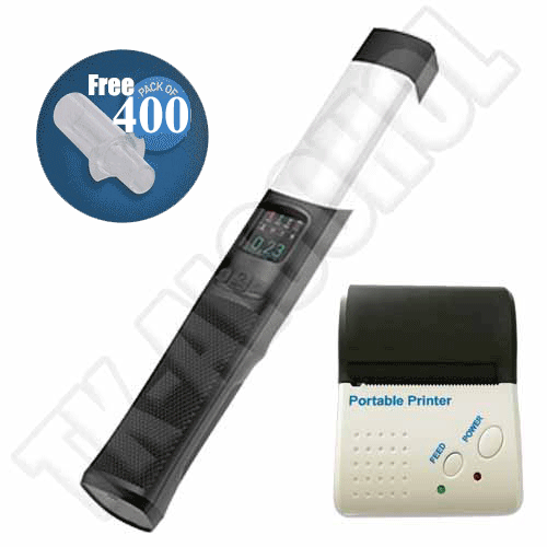 เครื่องเป่าแอลกอฮอล์ AT-7600 Printer