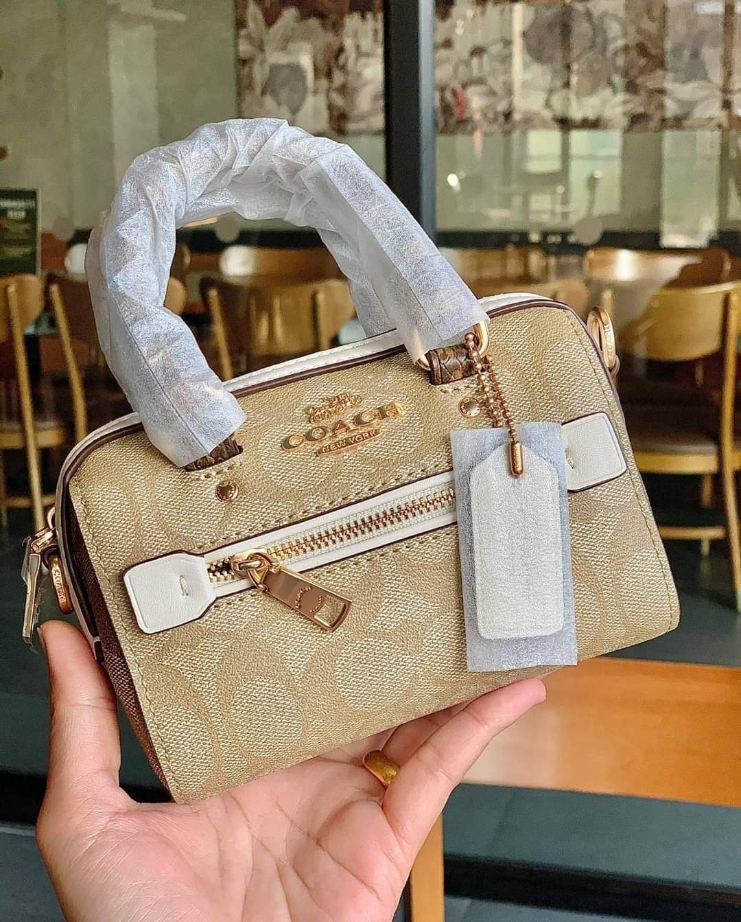 COACH MICRO ROWAN CROSSBODY ((2300)) (แอดไลน์ก่อนสั่งซื้อ)