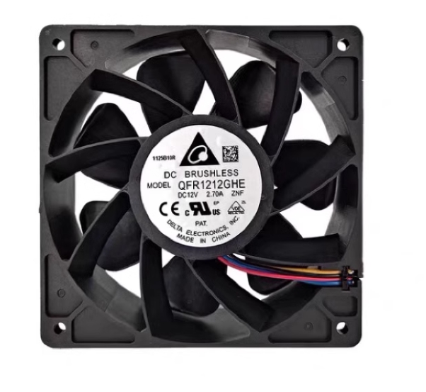 Delta DC Brushless Model:QFR1212GHE DC12V 2.70A