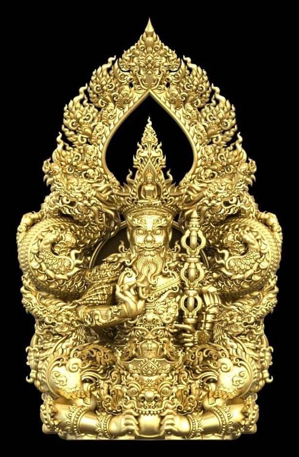 ท้าวเวสสุวรรณ ปาง ไฉ่ซิงเอี๊ยะ (ซัมภาลา พ่อพญาสี่เขี้ยว ( ปาง จีนผสมไทย)) ปี2562 (อฐิษฐานจิตมวลสาร 7ประเทศ ไทย จีน ธิเบต อินเดีย ลาว พม่า อินโดนิเซีย) #รับประกันแท้