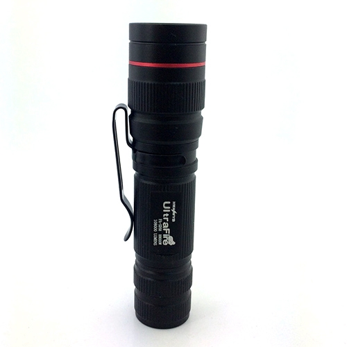 ไฟฉายซูม UltraFire Zoom รุ่น FA-SD58 Flood-to-Throwing Cree Q5 Flashlight 3 โหมด(AA/14500) พร้อมที่ชาร์จและแบตเตอรี่