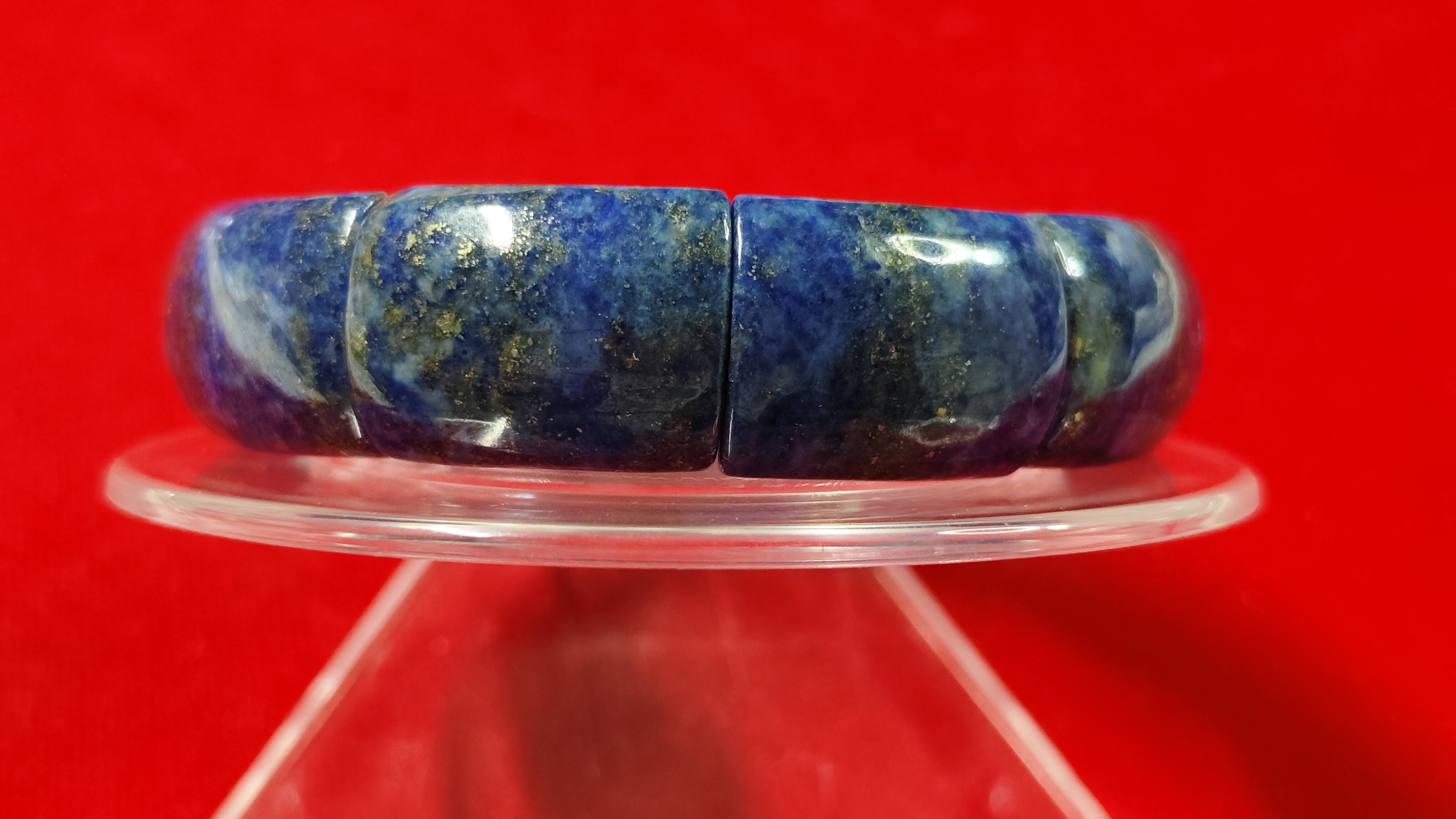 #ข้อมือหินลาพิส ลาซูลี รหัสbh-0037