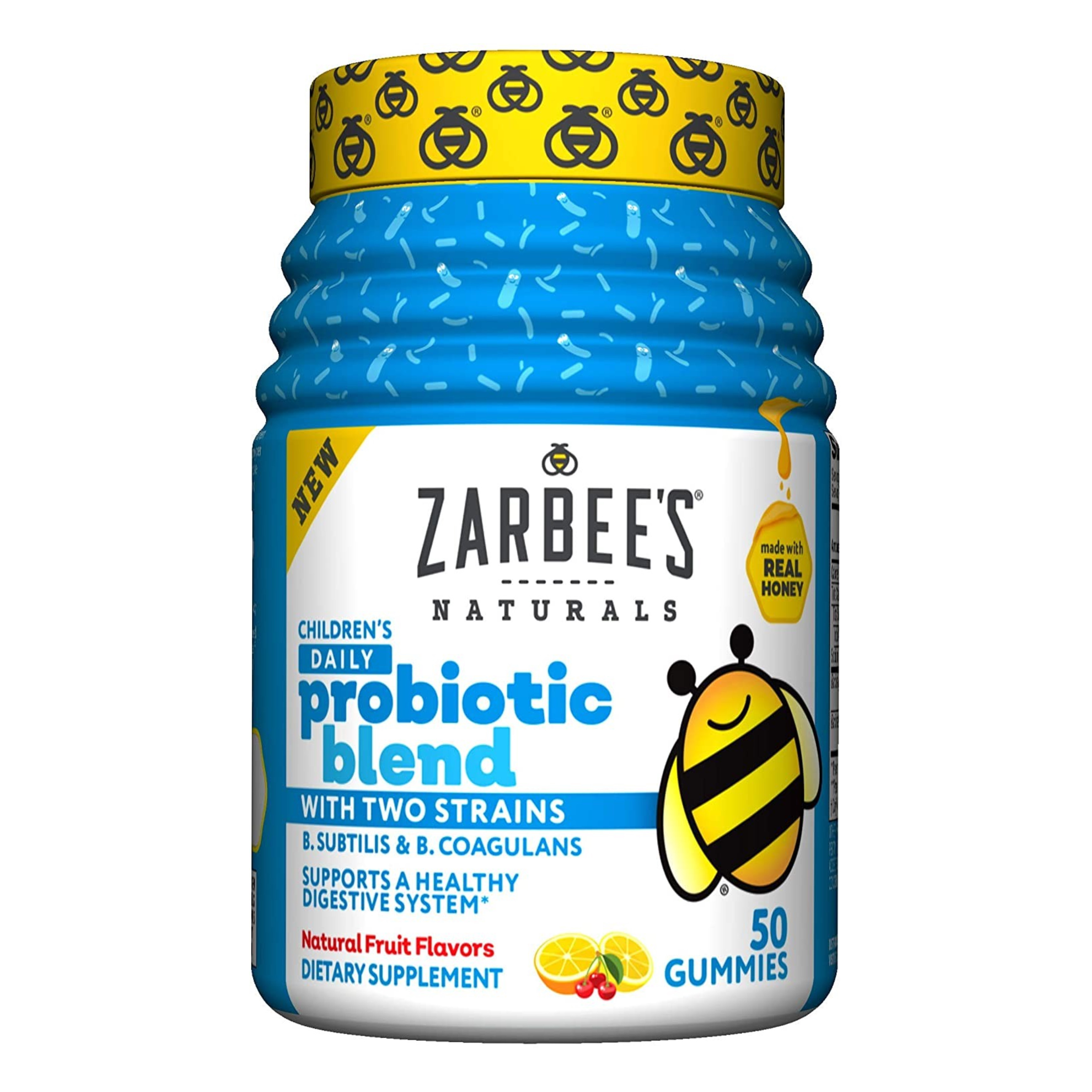 วิตามินโพรไบโอติกชนิดกัมมี่สำหรับเด็ก Zarbee's Naturals Children's Daily Probiotic Blend Gummies
