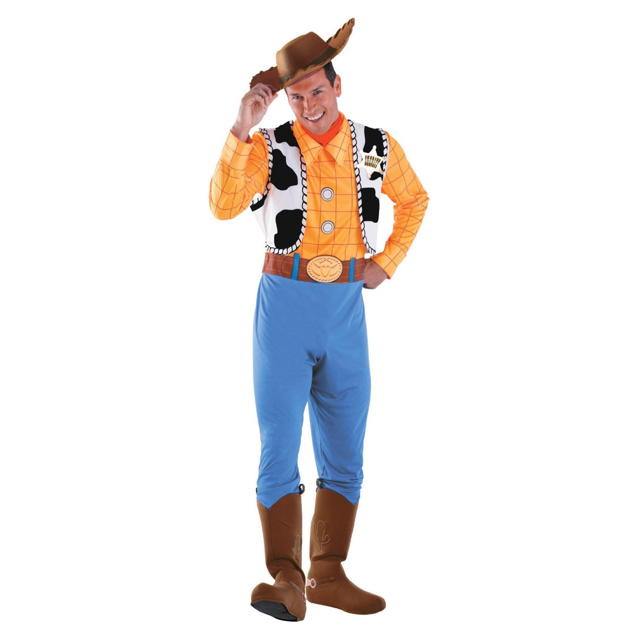ชุดแฟนซีคอสตูมสำหรับผู้ใหญ่ Disguise Toy Story Woody Costume for Adults (Classic)