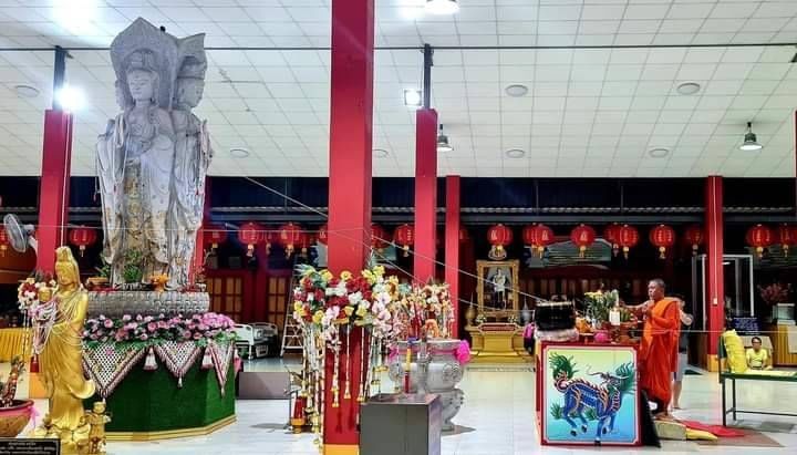 พระสังข์ (ขนาดเล็ก พกพา สามารถใส่ยอดน้ำได้จริง) เนื้อโลหะสัมฤทธิ์ #จารยันต์ #ตอกโค็ด ปี2565 #รับประกันแท้