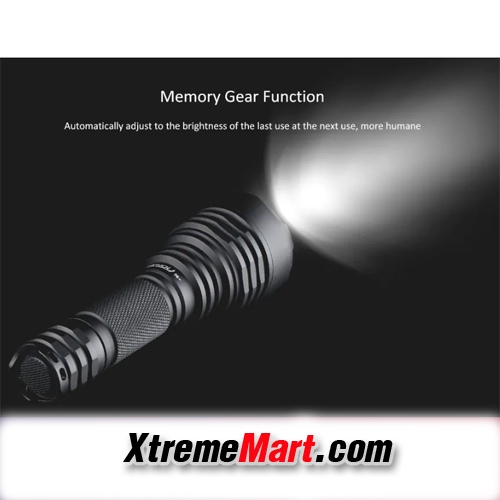 ไฟฉายพกพา Convoy C8+ SST40 แสงขาว 2000LM LED Portable Flashlight (สีดำ)